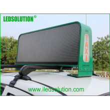 Ledsolution Vollfarbige P5 Taxi Top LED Display mit doppelten Gesichtern