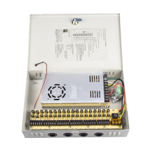 360W 12V 30A Caja de fuente de alimentación de CCTV de 18CH