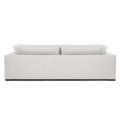 Sofa de tissu gris contemporain de brume de Sitka contemporain