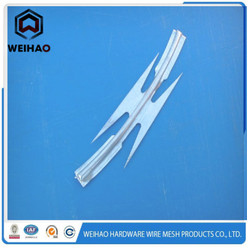 Galvanized concertina high quality razor barbed wire