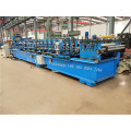 Multi Size Quickly Interchange CZ Purlin Machine