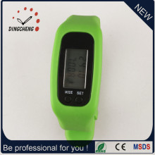 Gift Watch Pedometer Wristwatch Silicone Bracelet Watch (DC-001)