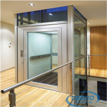 Glass Indoor Electric Villa Elevator Small Home Lift