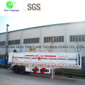 8 CNG Jumbo Tubes CNG Cylinder Container Semi-Trailer