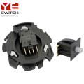 Yeswitch PG-03 Interrupteur à bouton-bouton durable Machinerie de jardin