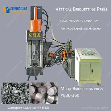 Automatic Aluminum Chips Briquetter Machine