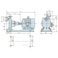 Pompe auto-amorçante en acier inoxydable JMZ