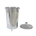 75L portable metal galvanized domestic waste incinerator