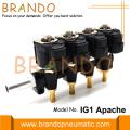 4 cilindros 3Ohm IG1 Apache LPG Rail Inyector