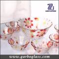 Bol en verre décoratif en verre pour Candy / 7PCS Salad Bowl Set / Glassware