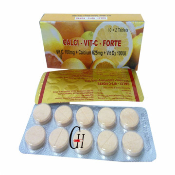 VC &amp; Calcium &amp; VD3 Chewable Tablets