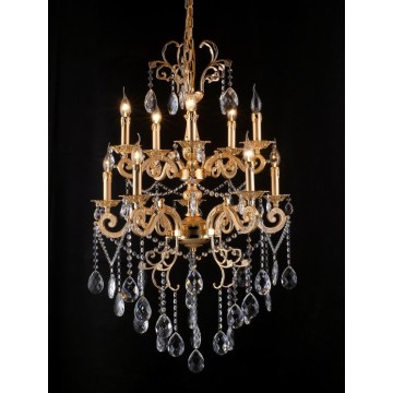 Lobby Chandelier Crystal Cast Aluminum Light (cos9084)