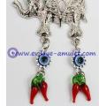 Evil Eye Elephant Amulet or Car Hanging Decoration Ornament