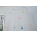 Hermosa Flor Para Niñas Cama Dormitorio Princesa Con Mosquitera