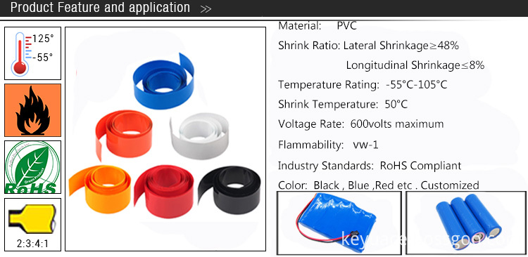 PVC Heat Shrink Tubing