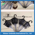 New Item Fancy Clear Transparent Plastic Umbrella for Sale