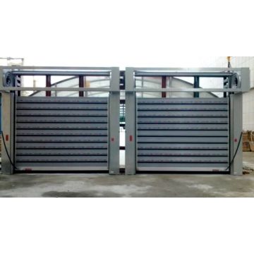 High Security Aluminum High Speed Spiral Door