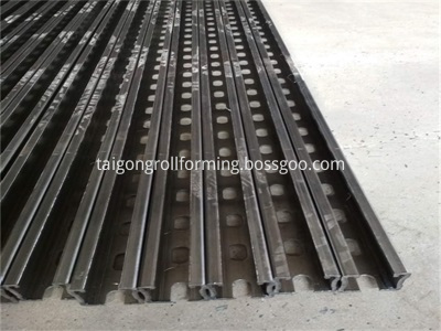 Galvanized Steel Solar PV Rack Roll Forming Machine