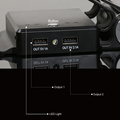 10400mAh Bracket Power Bank Saída Dual USB com suporte