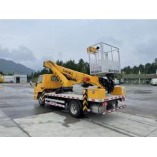 aerial platform truck for street lights maintenance