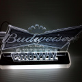 Pantalla de luz de la barra de Budweiser