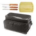 Best-selling 12pcs BBQ set with color bag