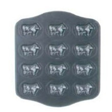 12 Cups animal Shaped  Cookie Pan