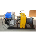 Gas Engine Powered Drum Winch