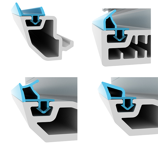 TPE uPVC profile gasket