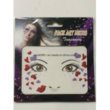 Custom Colors Eye Sticker, Glitter Face Stickers for Vinyl Sticker Made in China