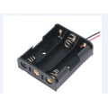 3-AA-Batteriehalter/Koffer/Box mit Switch &amp; Deckung