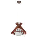 wooden Frame Pendant lamp