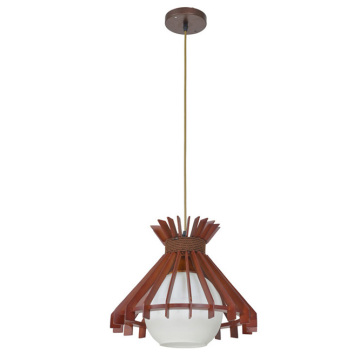 wooden Frame Pendant lamp