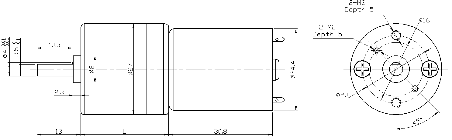 gear motor for smart product