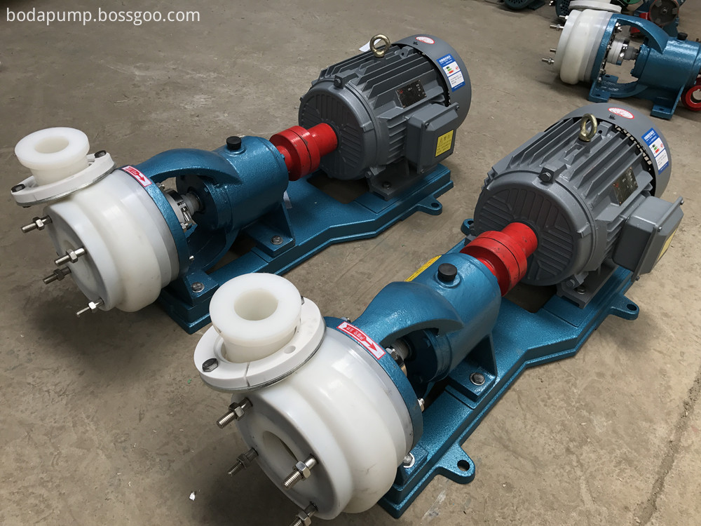 FSB corrosion resistant fluoroplastic centrifugal pump 6