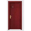 Red Painted Interior Wood Door For Bedroom