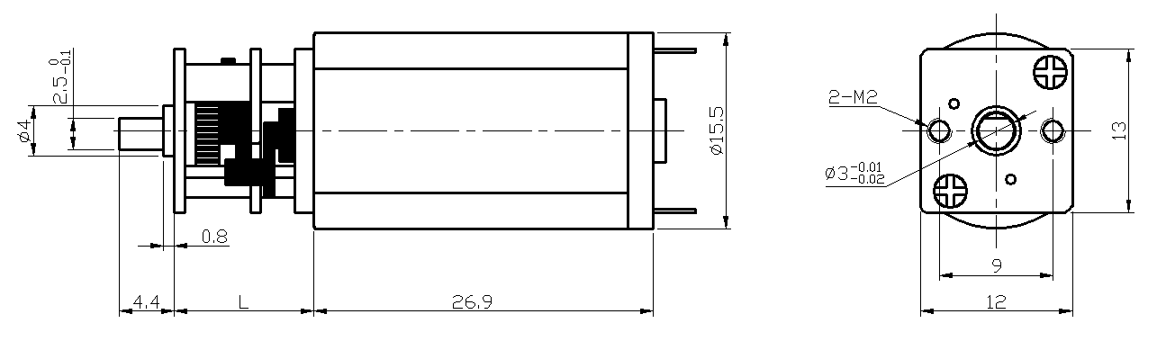 12v dc gear motor low rpm