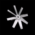 8 blades Aluminum fan impeller for air compressor