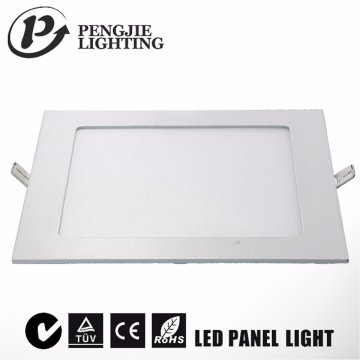 9W Slim Aluminum Panel Light Housing para casa