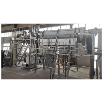 Flavored almond processing production line