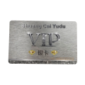 RFID Customized Plastic Silver PVC Smart  Cards