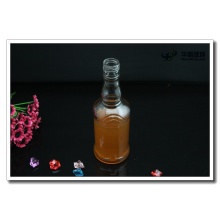 350ml Round Empty High Quality Glass Wine Bottle with Lid