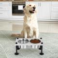 Stainless Steel Dog Bowls with Metal Stand