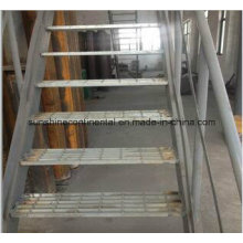 Hot Dipped Galvanized Catwalk Steel Grating Stairs