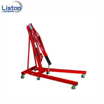 2T foldable hydraulic engine shop crane for sale