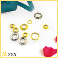 Big size 15mm flat gold silver eyelets