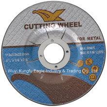 MPa En12413 Resin Bonded Abrasive Cutting Grinding Wheel