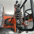 Hydraulic hammer mini excavator rotating grapple