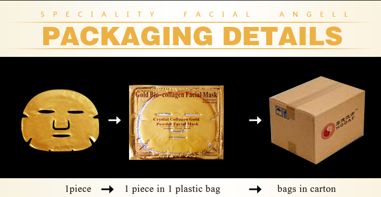 gold collagen facial mask