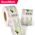 Self Adhesive Custom Frozen Food Packaging Label Sticker